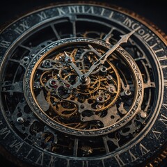 Obraz premium The artistry involved in crafting bespoke timepieces with unique features