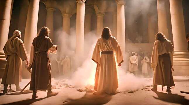 Cleansing of the Temple. Jesus Christ&rsquo;s Act of Divine Justice
