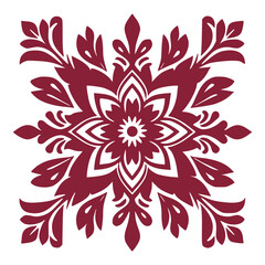 Abstract Floral Pattern for Fabric and Textiles