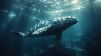 Humpback Whale Underwater