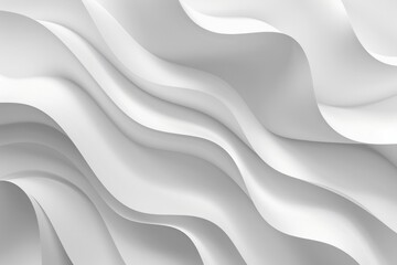 Wavy lines on a white abstract background