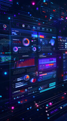 Obraz premium User-Friendly, Multifunctional Software Interface for Enhanced Productivity and Streamlined Workflow