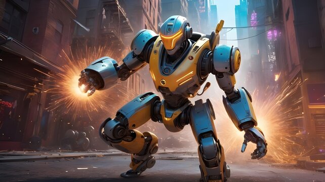 robot cyborg soldier