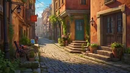 Obraz premium Explore the diverse world of Oleg, where every corner holds a unique surprise waiting to be discovered. From the bustling city streets to the tranquil countryside, let your imagination run wild with.
