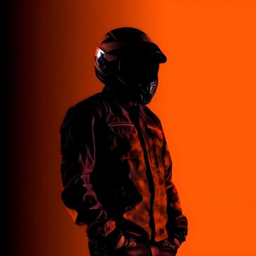 SILHOUETTES OF PEOPLE WITH NEON LIGHTS 3