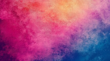 Colorful Gradient with Noisy Grain Texture Background