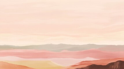 Art background, art decorative painting, tabletop, textured background, pink, orange, olive green, ochre, ripe brown, horizontal stripes, shadows, textures, background, wallpaper, Abstract design, 