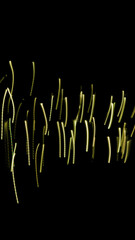 Feuerwerk Konfetti Digital Glow Effekt Overlay dunkler Hintergrund Story