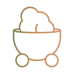 Coal Mine icon Design