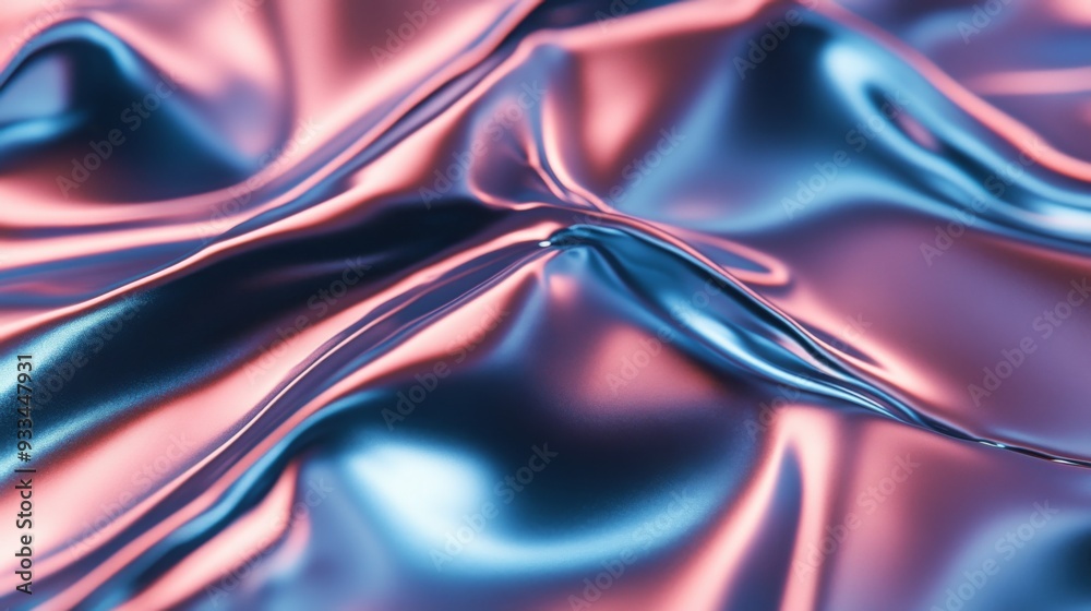 Fototapete high-definition shot of an abstract background featuring a blend of metallic and matte textures, wit