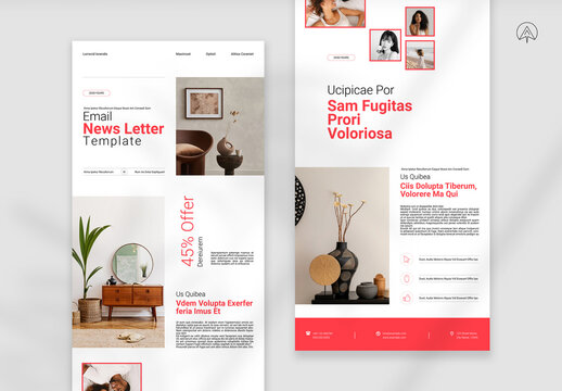 Email News Letter Template