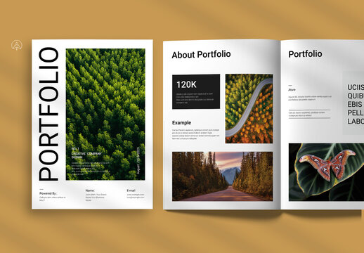 Portfolio Magazine Layout