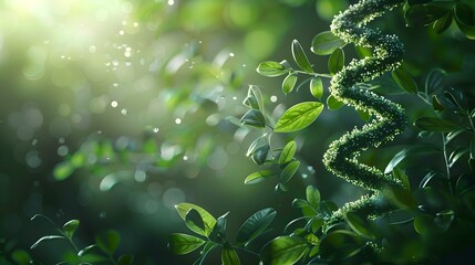 Fototapeta premium Biotechnology Research on Gene Drives for Invasive Species Control and Biodiversity Protection