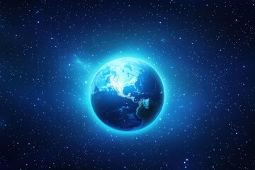 Obraz premium Earth in Space