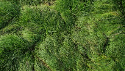 textura de grama com pequenas falhas e ervas daninhas, vista de topo