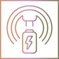 Battery Charger icon Design