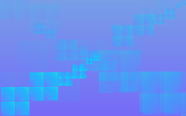 abstract blue background with squares