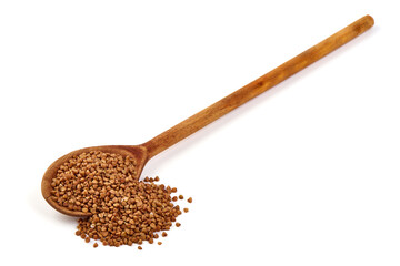 Healthy Lentils, isolated on white background.