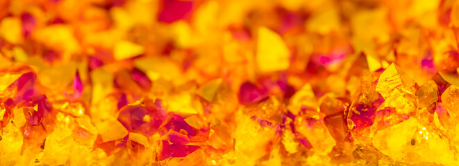 Multi-colored crystal mineral stone. Gems. Mineral crystals in the natural environment. Texture of...