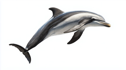 Obraz premium Dolphin Jumping Out of Water.