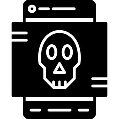 Skull X-Ray Icon