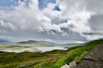 breathtaking Highland landscape captures the raw, untamed beauty of Scotland's wilderness