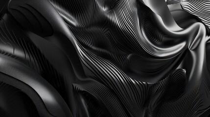 Fototapeta premium an abstract black / grey background that looks technical and would work for a innovative gym brand .generative ai