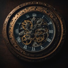 Fototapeta premium The minimalist design trend in modern watchmaking