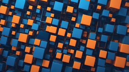 abstract background with squares