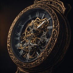 Fototapeta premium The significance of bespoke timepieces in showcasing unique personal preferences