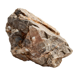 [Transparent Background PNG]Rough Grey Stone Texture Isolated On White Background