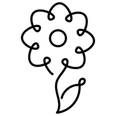 Rose with a leaf. Ideal for use as a transparent PNG.