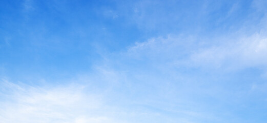 nature sky blue background, clear sky cloud, sunny day morning in winter, nature landscape daylight...
