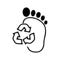 eco friendly footprint
