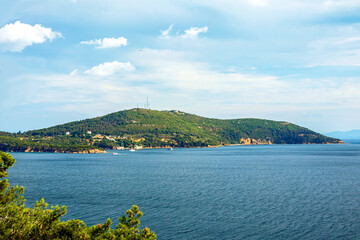 view of islands and sea, adalar, prince islands istanbul 
