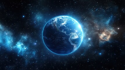 Obraz premium Earth in Space