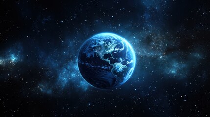 Obraz premium Earth in Space