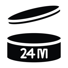 24 month period after opening icon