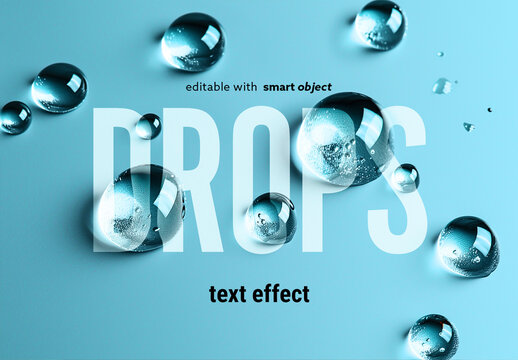 Drop Text Effect with Ai Elements