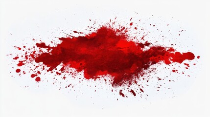 Red Paint Splash