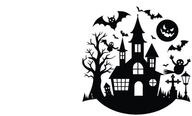 Hand Drawn Halloween Vector Elements Collection
