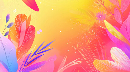 Vector illustration in 2024-2025 trending colors, the main element is beautiful, modern minimalist style, with a soft gradient background, vibrant and muted tones, balanced 