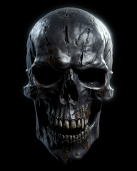 Obraz premium skull head illustration