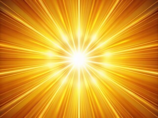 Obraz premium Solar Beacon: Radiant, illuminating, divine, golden yellow, sunburst rays