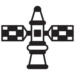 Satellite Solid Black