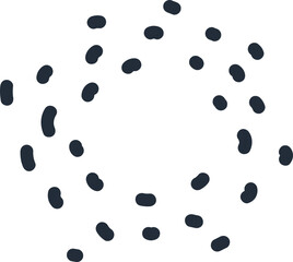 Abstract Scribble Shape Icon