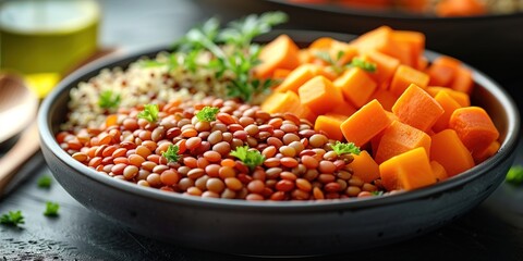 beans with vegetables and meat