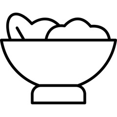 Salad Bowl Icon