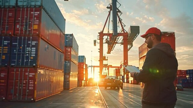 Container Lorry Driver