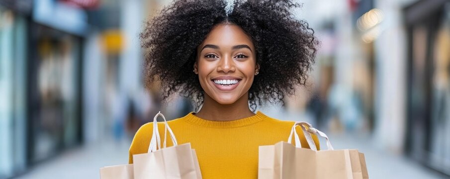 Happy Shopper Jumping with Bags, Big Smile, Retail Therapy, Shopping Spree, Joyful Woman, Exciting Purchases, Shopping Bags, Shopping Day, Retail Joy, Shopping Addiction, Happy Customer, Excited